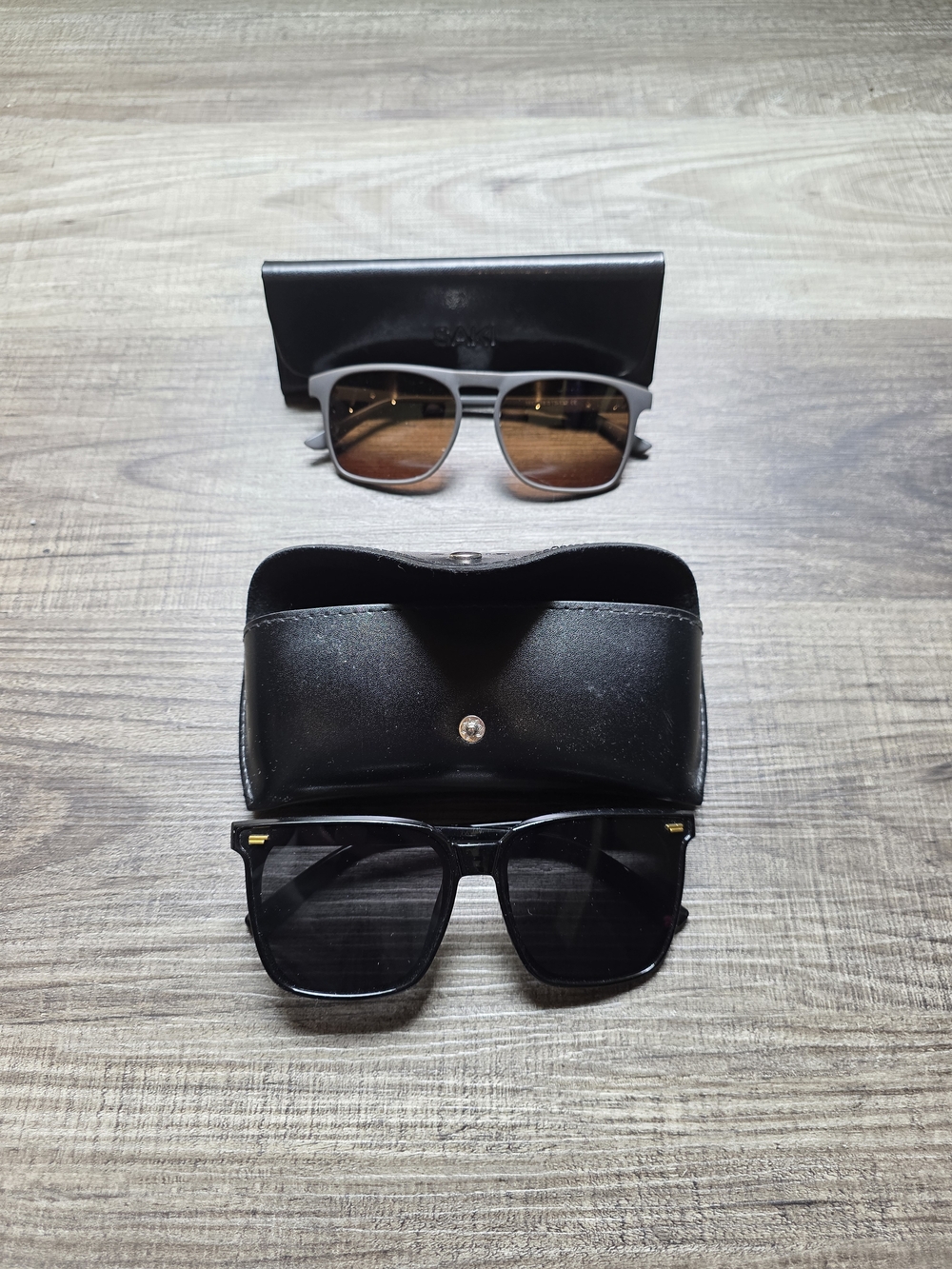 Two Pairs of Sunglasses with Cases